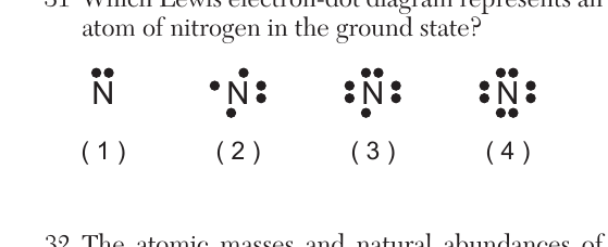 chem question 31 figure